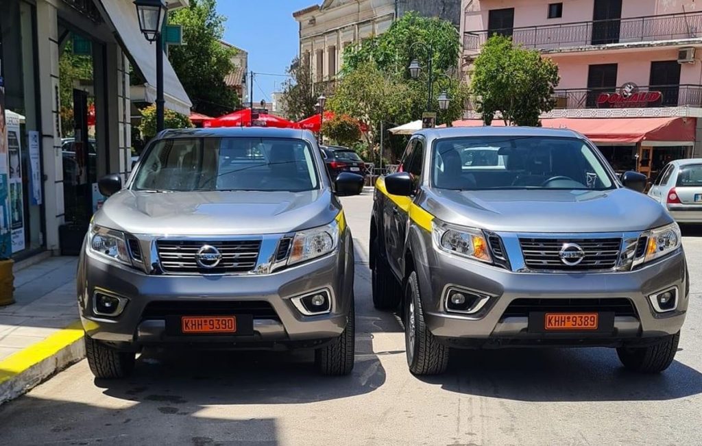 Ο Δήμος Ανδραβίδας-Κυλλήνης παρέλαβε δυο καινούργια αυτοκίνητα 4Χ4 για άμεση χρήση