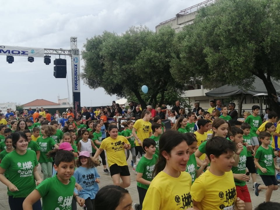 1o Run Pyrgos: Μια αθλητική γιορτή με σύνθημα «τρέχουμε για τη ζωή»
